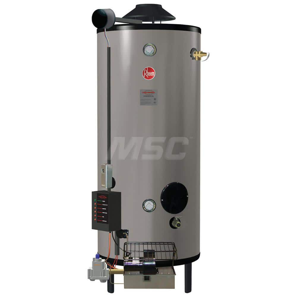 Gas Water Heaters, Inlet Size (Inch): 1-1/2 , Commercial/Residential: Commercial , Fuel Type: Natural Gas , Tankless: No , Resettable Pilot: Yes  MPN:476285