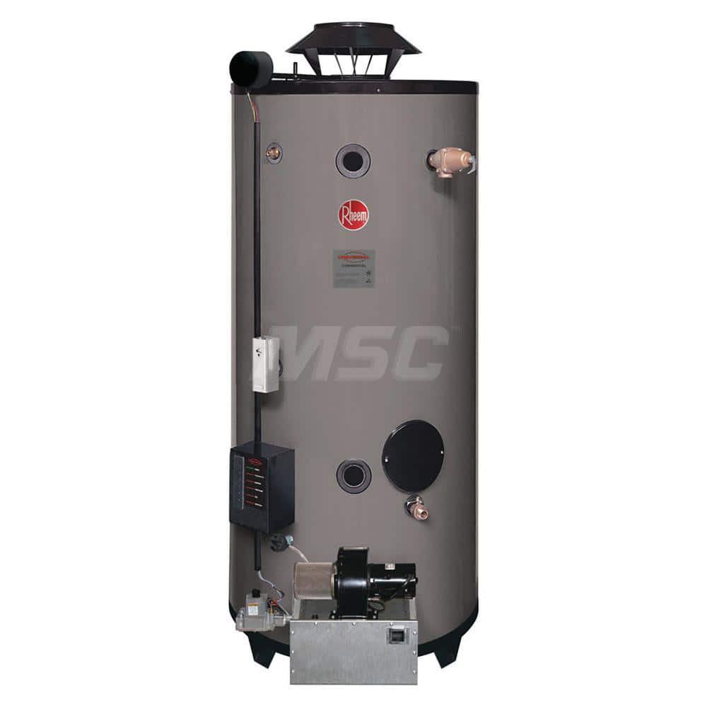 Gas Water Heaters, Inlet Size (Inch): 1-1/2 , Commercial/Residential: Commercial , Fuel Type: Natural Gas , Tankless: No , Resettable Pilot: Yes  MPN:607559