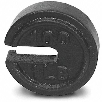 Weight Slotted 300x1.5lb Cst Iron Class7 MPN:10189