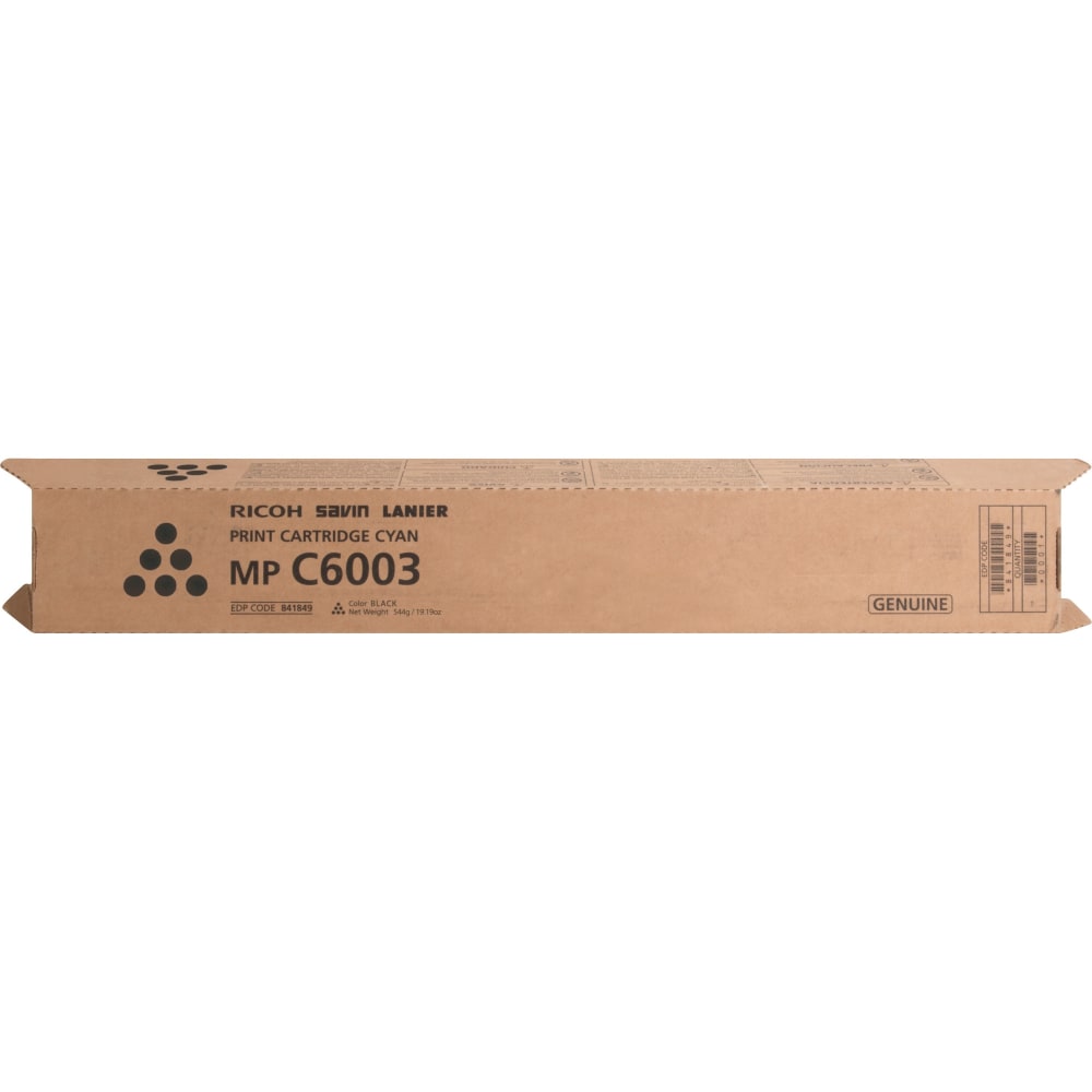 Ricoh 841849 Black High Yield Toner Cartridge MPN:841849