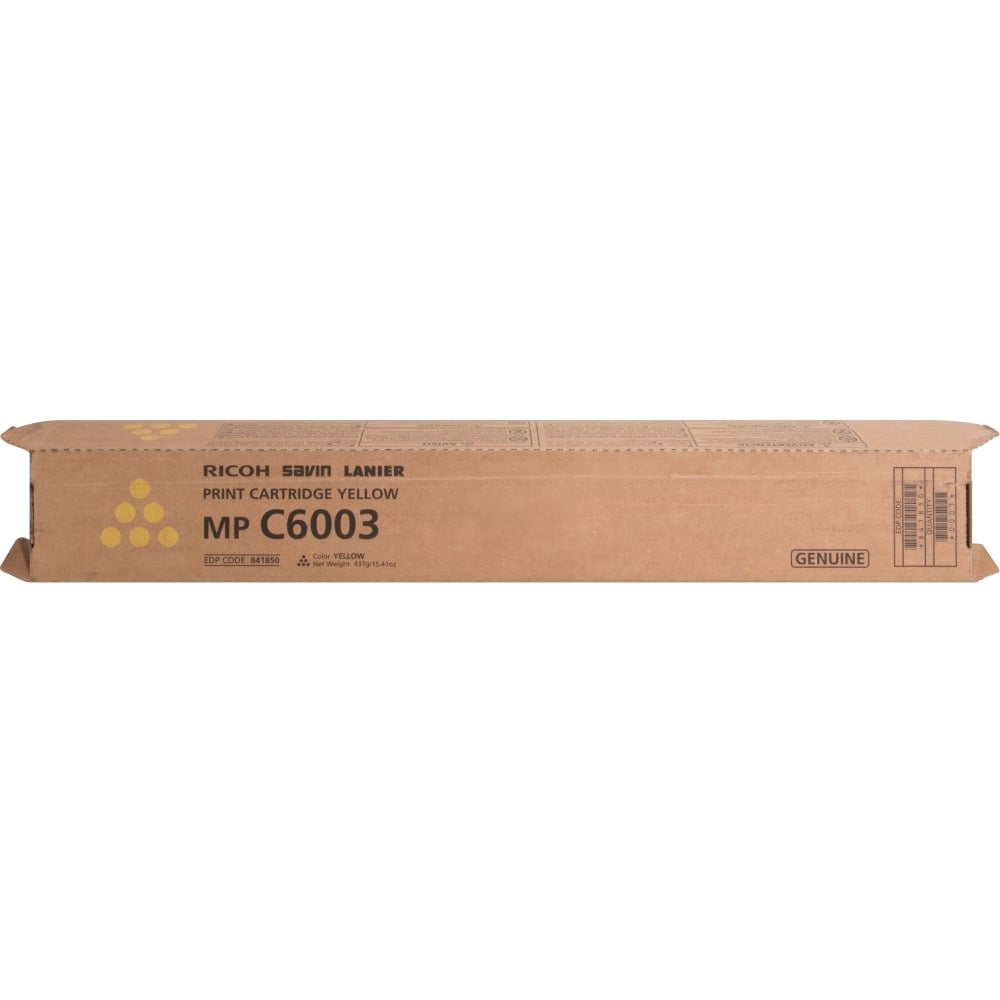 Ricoh 841850 Yellow High Yield Toner Cartridge MPN:841850