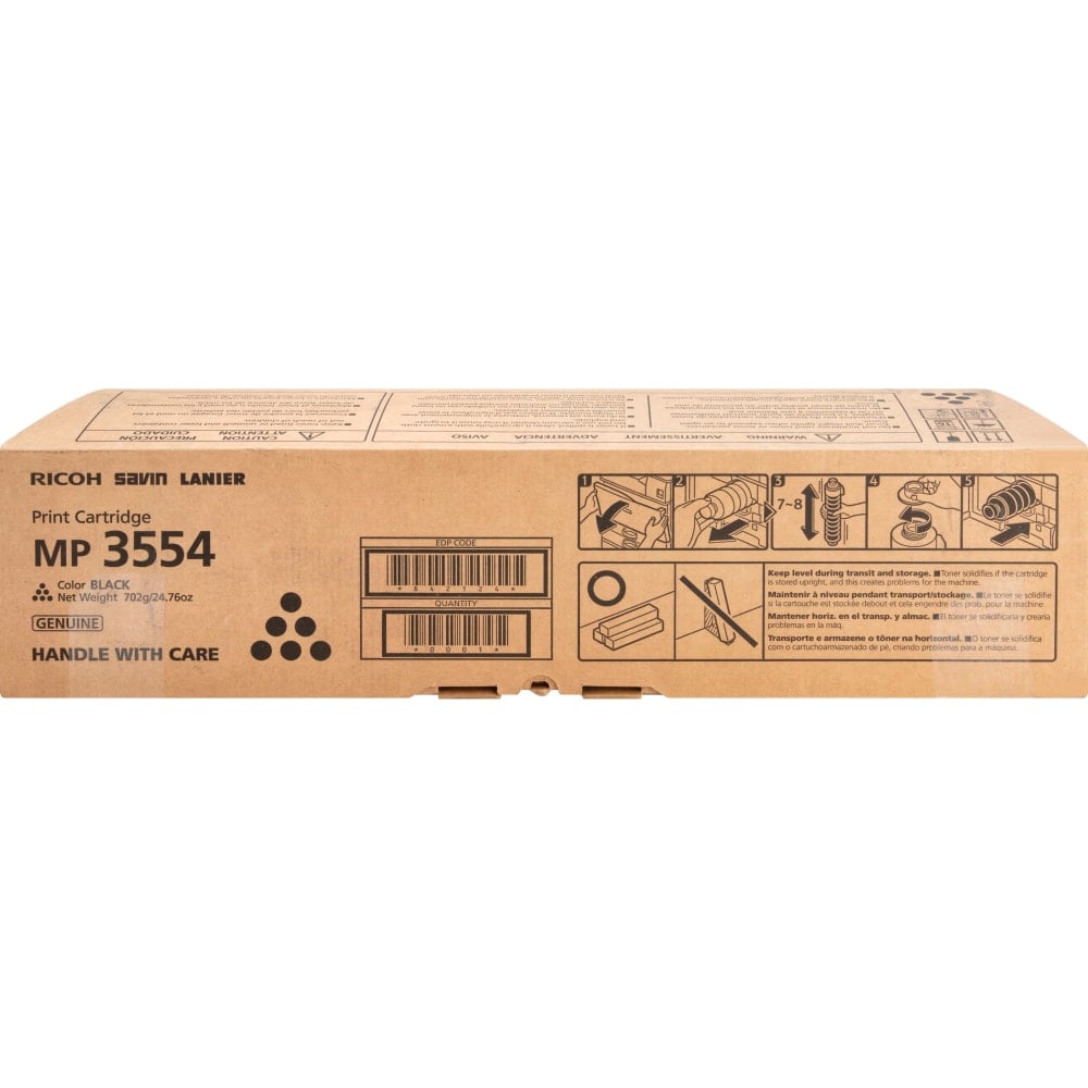 Ricoh Original Laser Toner Cartridge - Black - 1 Each - 24000 MPN:842124