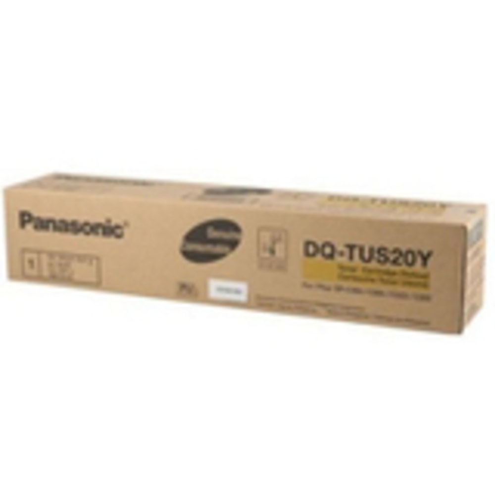 Panasonic Yellow Toner Cartridge - Laser - 20000 Page - Yellow MPN:DQTUS20Y