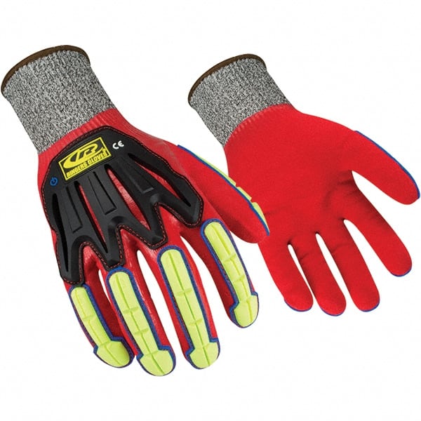 Series R068 Puncture-Resistant Gloves:  Size 3X-Large, ANSI Cut N/A, ANSI Puncture 6, Nitrile, Series R068 MPN:068-13