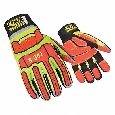 Glove Rescue Cut Resistant XL Hi-Vis Pr MPN:347-11