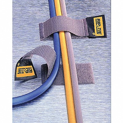 Hook-and-Loop Mountable Tie 2 in Gry PK5 MPN:C-02-005-GY