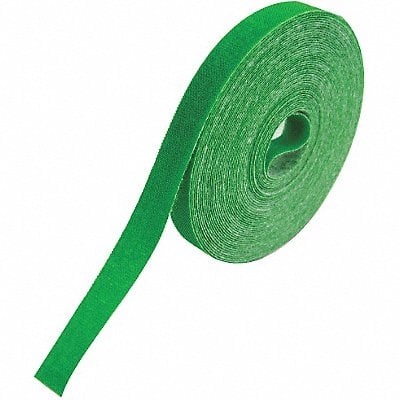 Hook-and-Loop Cable Tie Roll 30 ft Green MPN:G-05-030-GN