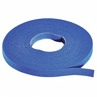 Hook-and-Loop Cable Tie Roll 15 ft Blue MPN:W-15-1RL-BU