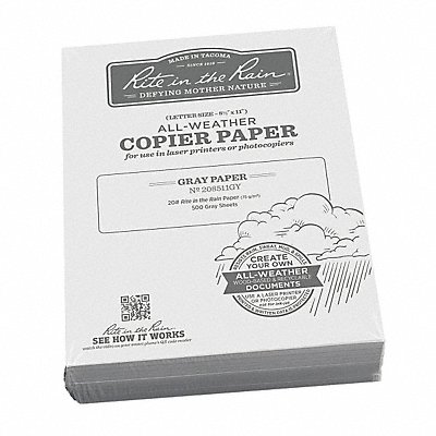 Waterproof Laser Paper 20 lb wt Paper MPN:208511GY