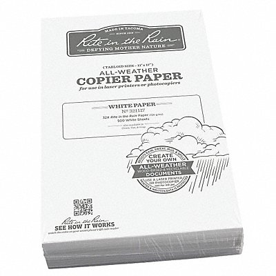 Waterproof Laser Paper 32 lb wt Paper MPN:321117