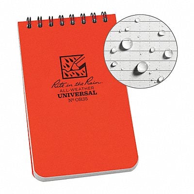 Notebook Polydura 3 x 5 Size MPN:OR35