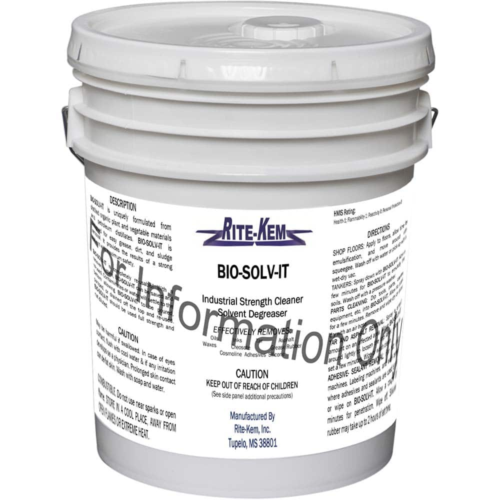 All-Purpose Cleaner: 5 gal Pail MPN:BIO-SOLV-IT-05