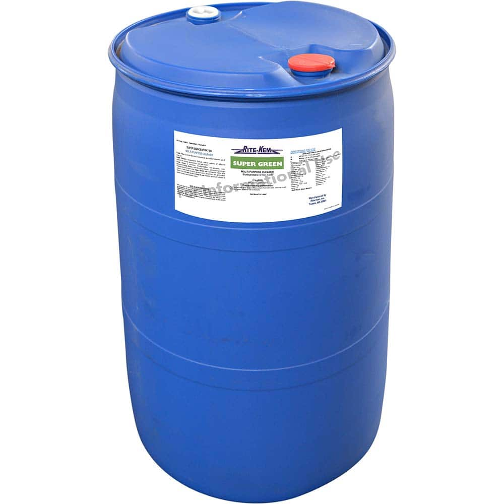 All-Purpose Cleaner: 55 gal Plastic Drum MPN:SUPER-GR-55