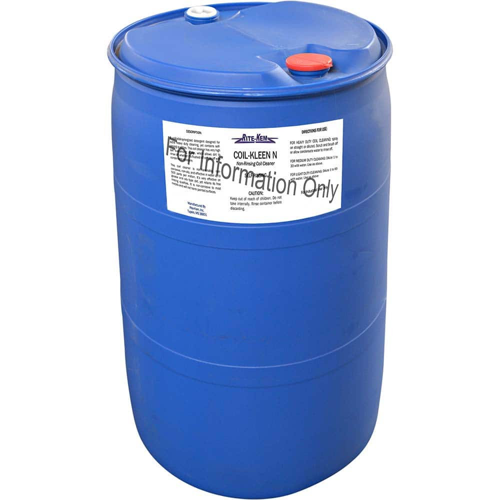 Air Conditioning & Refrigeration Cleaner: Concentrated, 55 gal MPN:COIL-KL-I-55