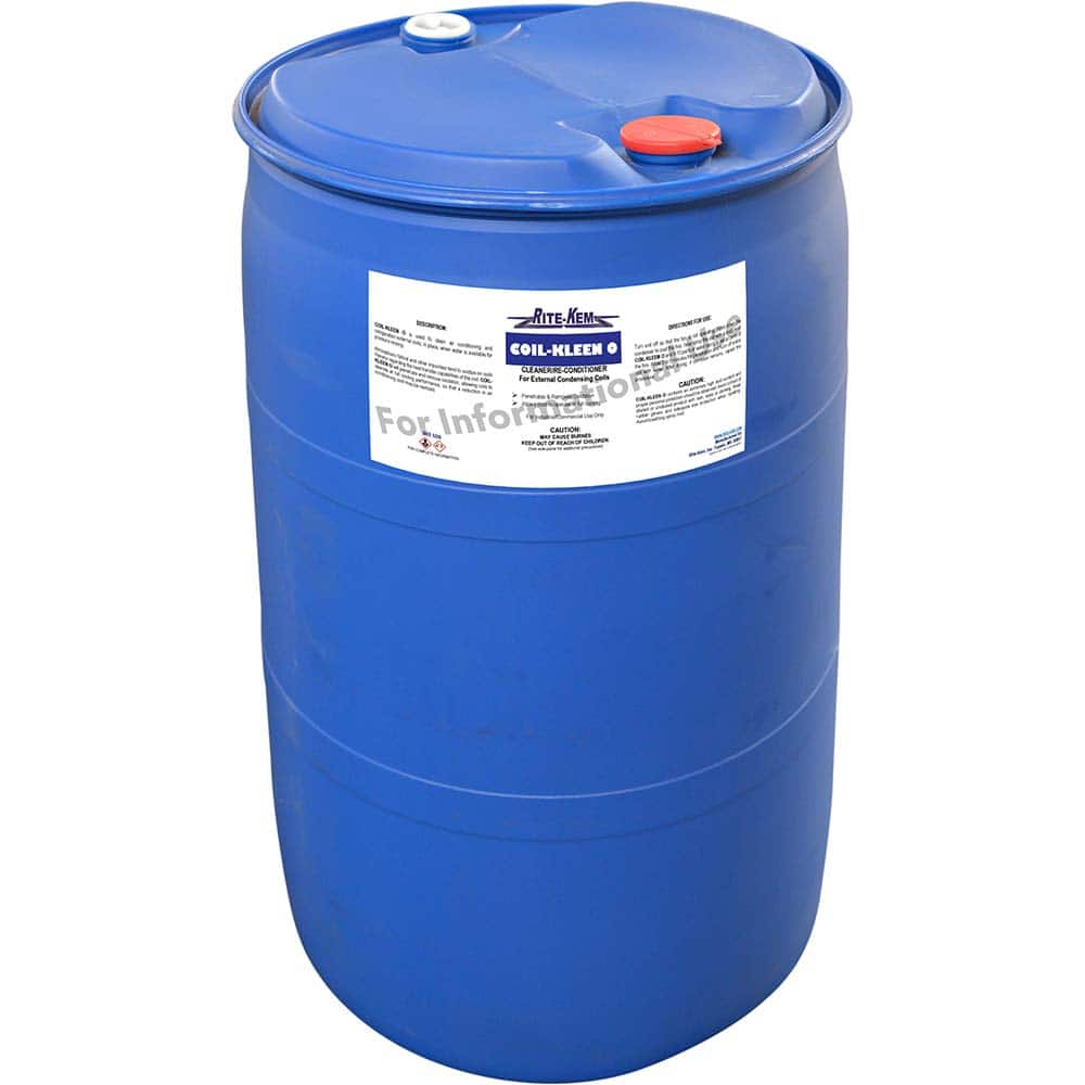 Air Conditioning & Refrigeration Cleaner: Concentrated, 55 gal MPN:COIL-KL-O-55