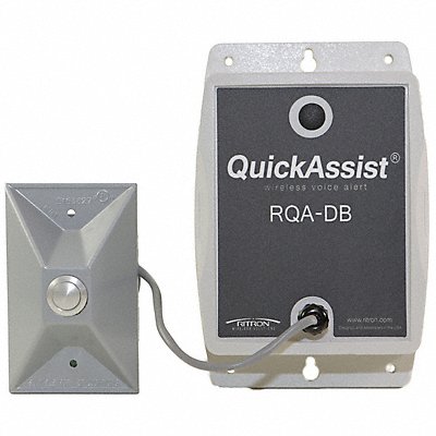 Wireless Call Button 2-Way Al/PC 5 in W MPN:RQA-151M-DB-Pack