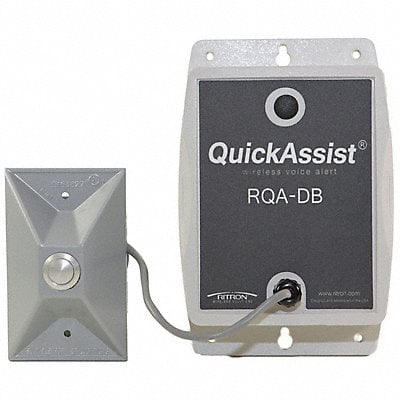 Wireless Call Button 2-Way Al/PC 5 in W MPN:RQA-451-DB-Pack