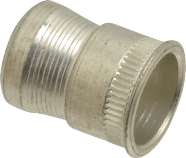 M5x0.80 Metric Coarse, Zinc-Plated, Steel Knurled Rivet Nut Inserts MPN:.50C1ISRSZ/P50