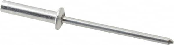 Closed End Sealing Blind Rivet: Size 46, Dome Head, Aluminum Body, Aluminum Mandrel MPN:ABA46CE/P250