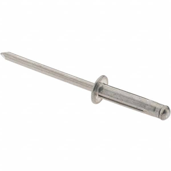 Open End Blind Rivet: Dome Head, Aluminum Body, Aluminum Mandrel MPN:ABL0523/P50