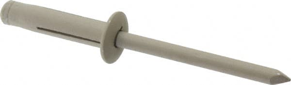 Tri Folding Blind Rivet: Size 625, Dome Head, Aluminum Body, Aluminum Mandrel MPN:ABL0625PBL/P100