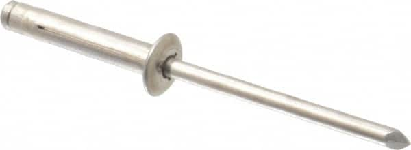 Tri Folding Blind Rivet: Dome Head, Aluminum Body, Aluminum Mandrel MPN:ABL0630/P250