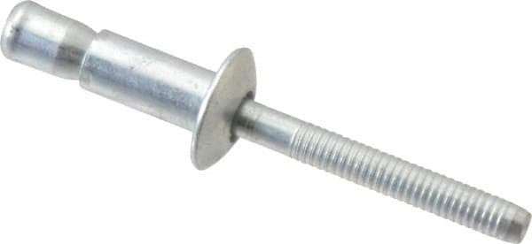 Structural with Locking Stem Blind Rivet: Size 86, Dome Head, Steel Body, Steel Mandrel MPN:SBS86/BB/P100