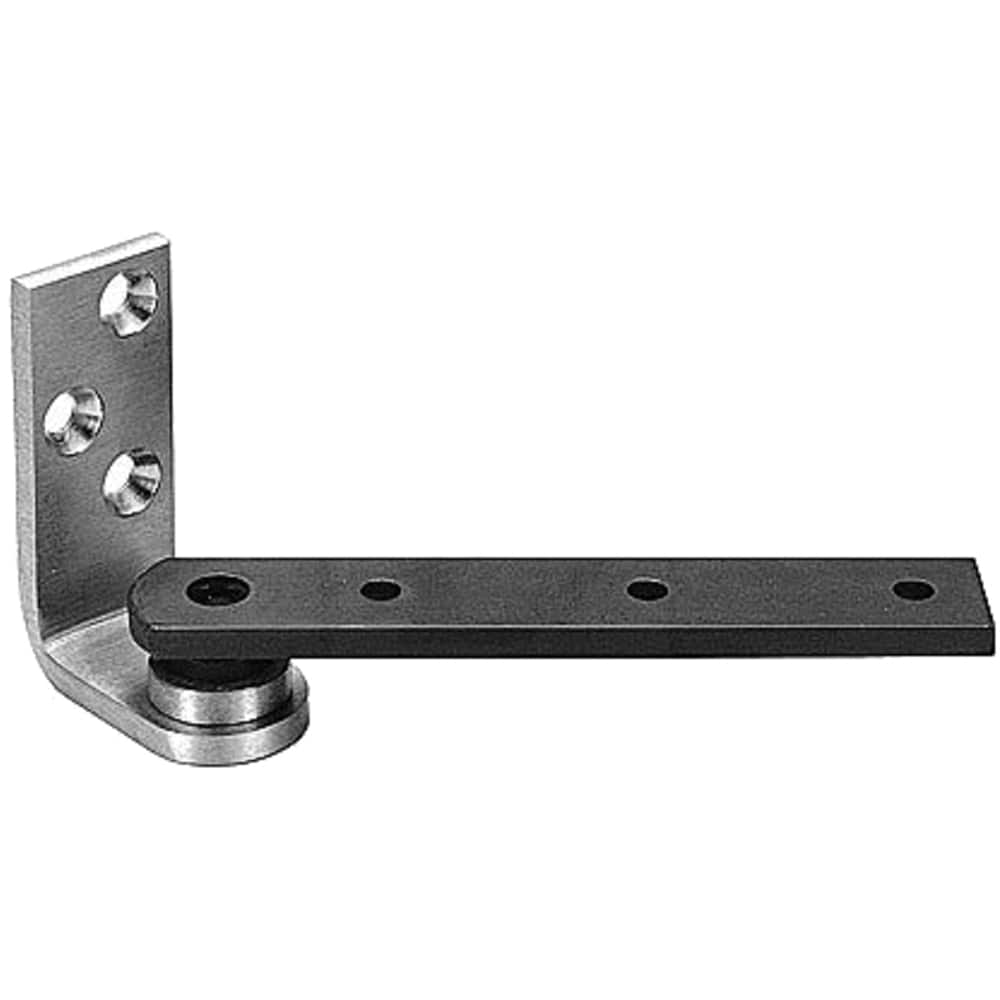 Pivot Hinges, Finish/Coating: Satin Chrome, Type: Center Hung Light-Duty/Light-Weight Jamb Attached Pivot, Hand: Non-Handed, Leaf Height: 5-9/32 MPN:085438