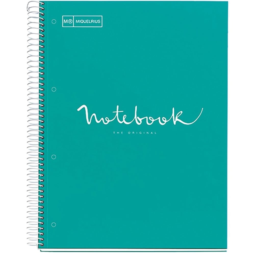 Roaring Spring Fashion Tint Wirebound Notebook, 8 1/2in x 11in, 1 Subject, Aqua (Min Order Qty 5) MPN:49274