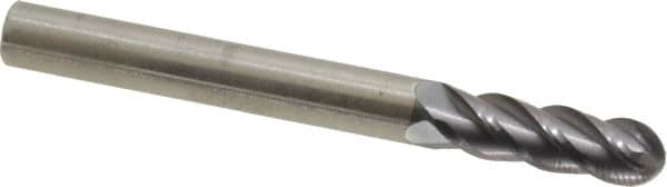 Ball End Mill: 0.25