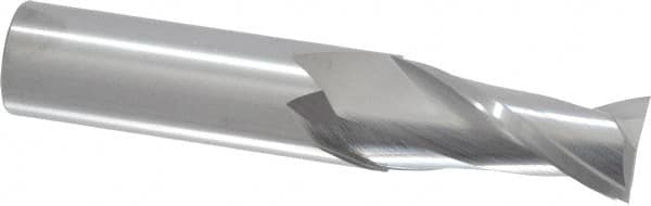 Square End Mill: 3/4'' Dia, 1-1/2'' LOC, 3/4'' Shank Dia, 4'' OAL, 2 Flutes, Solid Carbide MPN:C1-201-24