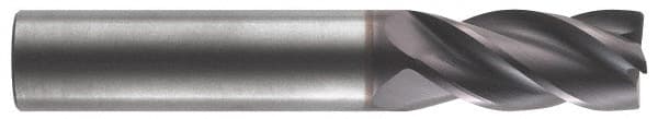 Roughing & Finishing End Mill: 6 mm Dia, 4 Flutes, Corner Radius End MPN:MXG-402-06