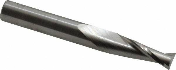 Square End Mill: 9/32'' Dia, 3/4'' LOC, 5/16'' Shank Dia, 2-1/2'' OAL, 2 Flutes, Solid Carbide MPN:NR-204-09