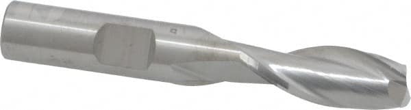 Square End Mill: 3/8'' Dia, 7/8'' LOC, 3/8'' Shank Dia, 2-1/2'' OAL, 2 Flutes, Solid Carbide MPN:NR-204-12