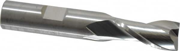 Square End Mill: 1/2'' Dia, 1'' LOC, 1/2'' Shank Dia, 3'' OAL, 2 Flutes, Solid Carbide MPN:NR-204-16