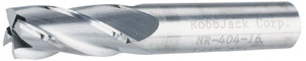 Square End Mill: 13/64'' Dia, 5/8'' LOC, 1/4'' Shank Dia, 2-1/2'' OAL, 4 Flutes, Solid Carbide MPN:NR-404-06.5