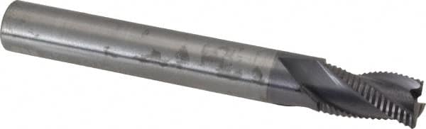 Square End Mill: 5/16'' Dia, 1/2'' LOC, 5/16'' Shank Dia, 2-1/2'' OAL, 3 Flutes, Solid Carbide MPN:STR-301-10-A