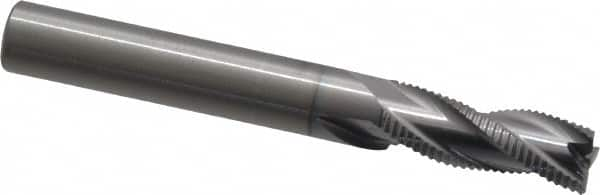 Square End Mill: 5/16'' Dia, 13/16'' LOC, 5/16'' Shank Dia, 2-1/2'' OAL, 3 Flutes, Solid Carbide MPN:STR-303-10-C