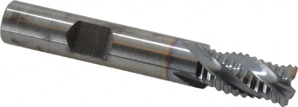 Square End Mill: 3/8'' Dia, 5/8'' LOC, 3/8'' Shank Dia, 2-1/2'' OAL, 4 Flutes, Solid Carbide MPN:STR-401-12-C