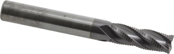 Square End Mill: 5/16'' Dia, 13/16'' LOC, 5/16'' Shank Dia, 2-1/2'' OAL, 4 Flutes, Solid Carbide MPN:STR-404-10-A