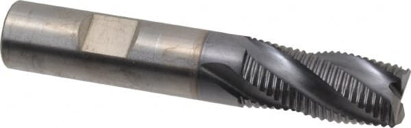 Square End Mill: 5/8'' Dia, 1-1/4'' LOC, 5/8'' Shank Dia, 3-1/2'' OAL, 4 Flutes, Solid Carbide MPN:STR-404-20-A