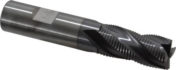 Square End Mill: 3/4'' Dia, 1-1/2'' LOC, 3/4'' Shank Dia, 4'' OAL, 4 Flutes, Solid Carbide MPN:STR-404-24-A