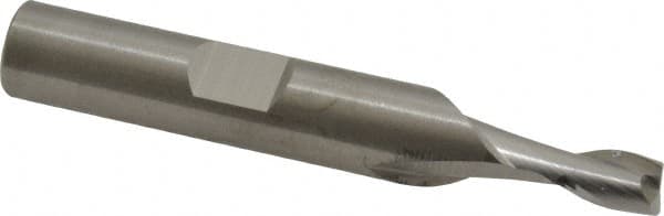 Square End Mill: 7/32'' Dia, 5/16'' LOC, 3/8'' Shank Dia, 2-1/2'' OAL, 2 Flutes, Solid Carbide MPN:T12-201-07