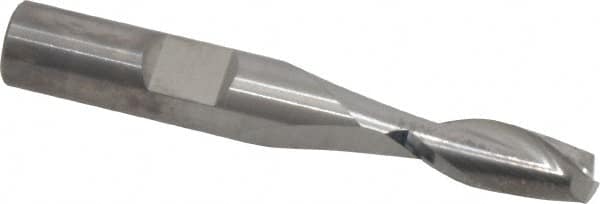 Square End Mill: 19/64'' Dia, 3/4'' LOC, 3/8'' Shank Dia, 2-1/2'' OAL, 2 Flutes, Solid Carbide MPN:T12-203-09.5