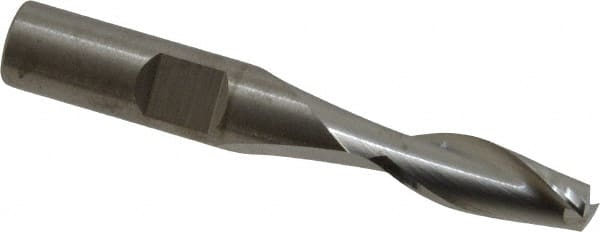 Square End Mill: 5/16'' Dia, 13/16'' LOC, 3/8'' Shank Dia, 2-1/2'' OAL, 2 Flutes, Solid Carbide MPN:T12-203-10