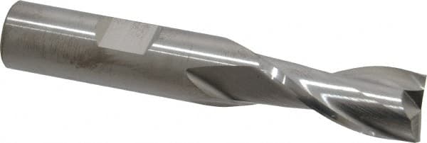 Square End Mill: 1/2'' Dia, 1'' LOC, 1/2'' Shank Dia, 3'' OAL, 2 Flutes, Solid Carbide MPN:T12-203-16