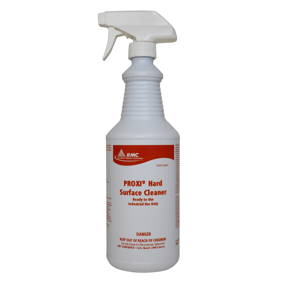 Rochester Midland Proxi Hard Surface Cleaner, 32 Oz Bottle, Case Of 12 MPN:11835515CT