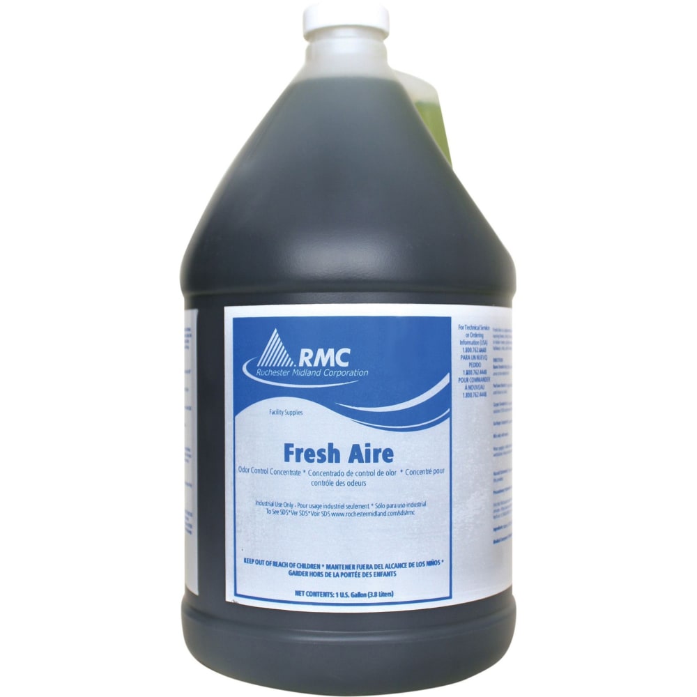 RMC Fresh Aire Deodorant Concentrate - Concentrate - 128 fl oz (4 quart) - Freshmint Scent - 4 / Carton - Pleasant Scent MPN:12015627CT