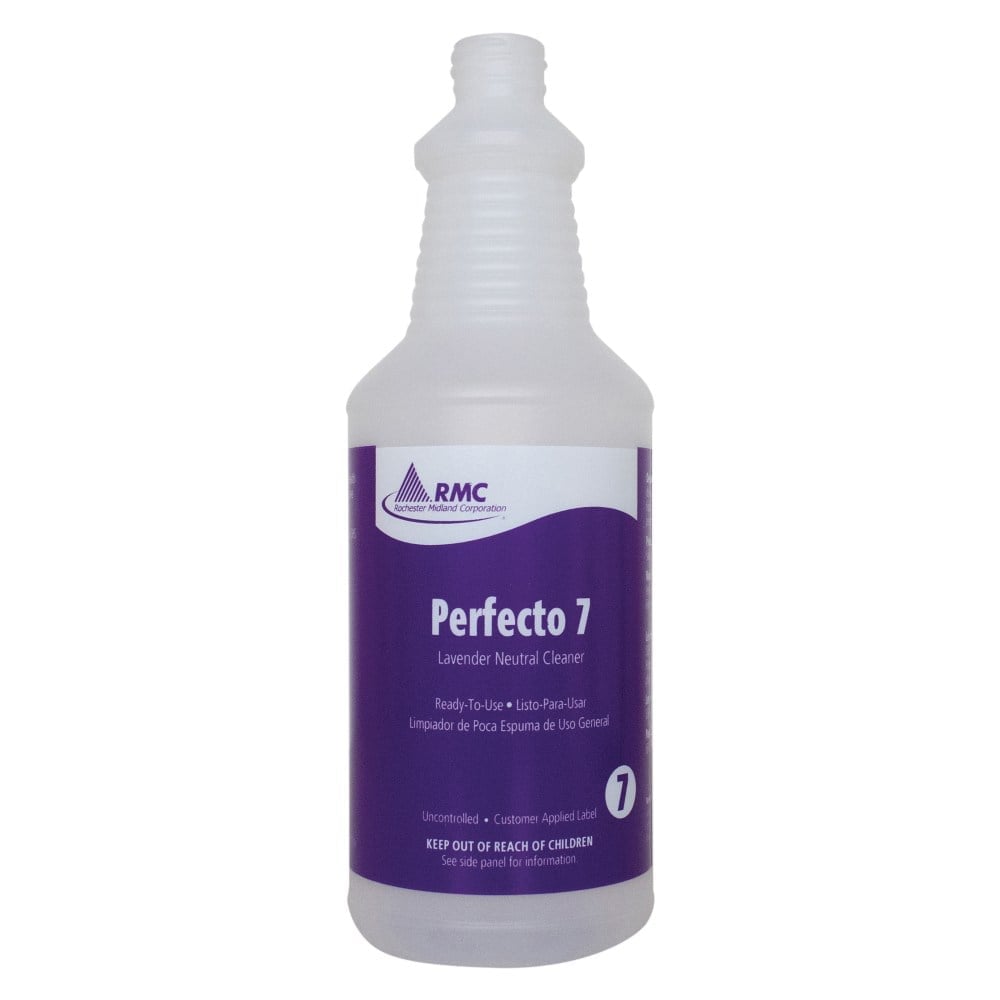 RMC Perfecto 7 Lavender Neutral Cleaner Bottle - 1 Each - Purple (Min Order Qty 27) MPN:RCM35718573