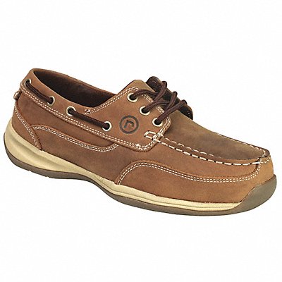 Boat Shoe 7 W Brown Steel PR MPN:RK676